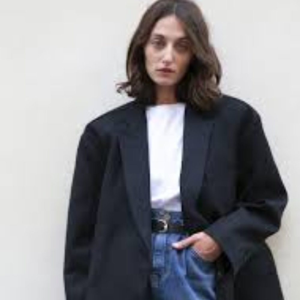 NWOT The Frankie Shop Oversized Boyfriend’s Blazer
